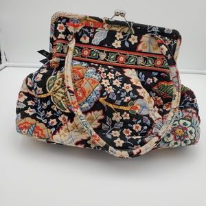 VERA BRADLEY, "Poppy Fields" Alice Satchel/Handbag